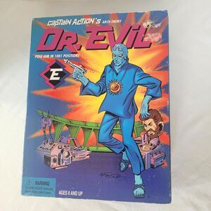 Dr. Evil Captain Action Arch Enemy Vintage Figure NIB